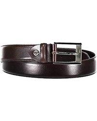 Tommy HILFIGER DENIM ORIGINALE LOGO BELT w95 Cintura Cintura in Pelle Nero Black