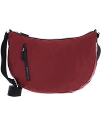 Mandarina Duck - Schultertasche Hunter Hobo Bag Grape dunkelrot - Lyst