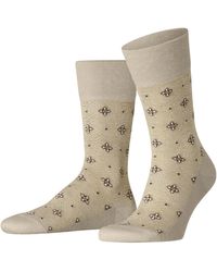 FALKE - Socken Mosaic Floor M So Baumwolle Leinen gemustert 1 Paar - Lyst