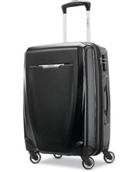 Samsonite - Winfield 3 Dlx Hardside Carry On Luggage With Double Spinner Wheels, Black - Lyst