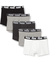 PUMA - Boxers para Hombre con Logotipo de Placed - Lyst