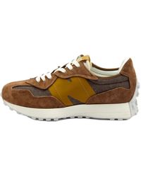 New Balance - 327 Mens Fashion Trainers In Brown - 7.5 Uk - Lyst