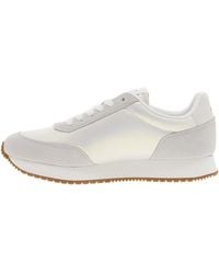 Calvin Klein - Retro Runner Low Laceup Ny Pearl Sneaker - Lyst