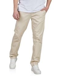 Tom Tailor - Chino Hose Regular Fit Stretch Stoffhose Einfarbig - Lyst