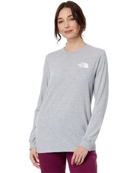 The North Face - Langarm Box NSE T-Shirt - Lyst