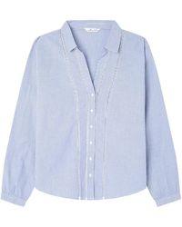 Springfield - Blusa Azul 40 - Lyst
