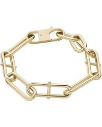 Fossil - Heritage D Link Stainless Steel Chain Bracelet - Lyst