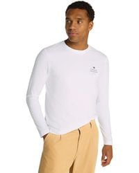 Tommy Hilfiger - Hilfiger Stack Ls Tee Mw0mw36501 L/s T-shirt - Lyst