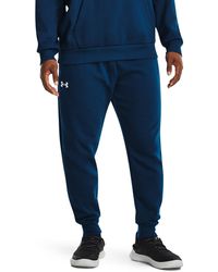 Under Armour - S Rival Tracksuit Bottoms Blue Xxl - Lyst