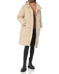 Amazon Essentials - Oversized Hooded Long Puffer Jacket - Lyst