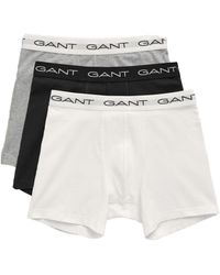 GANT - Boxer Brief 3-Pack Boxershorts - Lyst