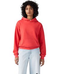 Levi's - Sweat à Capuche Heritage Garment Dye Cherrystone - Red - Lyst