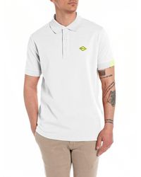 Replay - Poloshirt Kurzarm Regular-Fit aus Baumwolle mit Stretch - Lyst