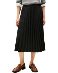 Tommy Hilfiger - Vrouwen Fluid Geplooide Pull On Midi Rok Ww0ww48538 Geplooide Rok - Lyst