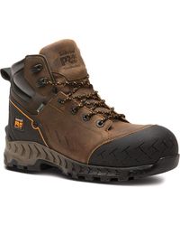 Timberland - PRO Work Summit 8" Composite Safety Toe Waterproof Distressed Brown 8.5 D - Lyst