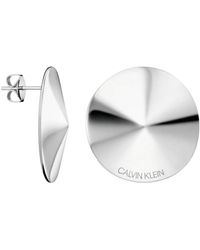 Calvin Klein Orecchini a pendolo e goccia Donna acciaio_inossidabile - 7612635127484 - Metallizzato