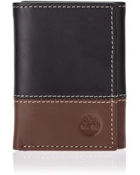 Timberland - Leather Trifold Wallet with ID Window dreiteilige Geldbörse - Lyst