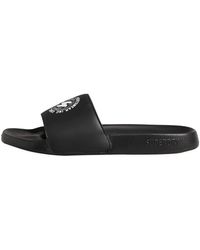 Superdry - Code Printed Pool Sliders - Black (small, Small) - Lyst
