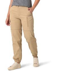 Lee Jeans - Womens Flex To Go High Rise Pocket Cargo Jogger Pants - Lyst