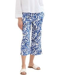 Tom Tailor - Culotte Hosemit Muster - Lyst
