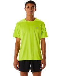 Asics - ICON SS Top Laufshirt Lime Gr. XXL - Lyst