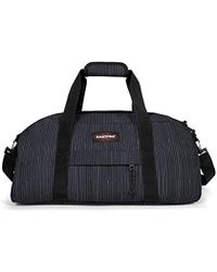 Eastpak Stand + Bolsa de Viaje, 53 cm, 34 Liters, Azul (Stripe-It Cloud) - Negro