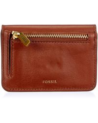 fossil pouch wallet