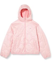 Tommy Hilfiger - Tjw Quilted Tape Hood Puffer Ext Dw0dw17242 Padded Jackets - Lyst