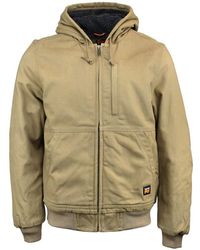 Timberland - Gritman Lined Canvas Hooded Jacket - Lyst
