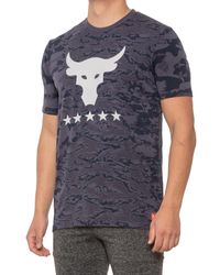 Under Armour - Project Rock Chase Greatness Training T-Shirt - Lyst