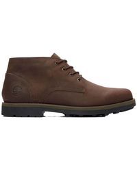 Timberland - Alden Brook Mid LC Leder Dark Brown Stiefel 44.5 EU - Lyst