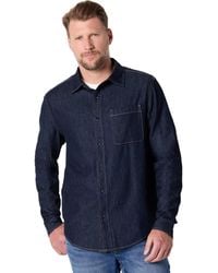 Amazon Essentials - Regular-Fit Langärmliges Button-Down-Jeanshemd - Lyst