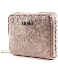 Liu Jo Hattan Zip Around Wallet S Red Sand - Mehrfarbig