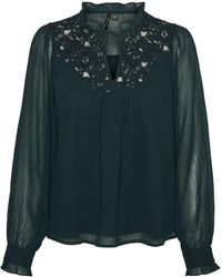 Vero Moda - VMGABY LS TOP WVN GA - Lyst