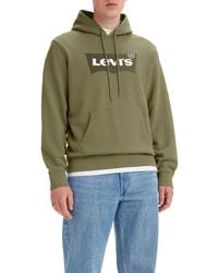 Levi's - Standard Graphic Hoodie Sweat-shirt Cedar - Lyst