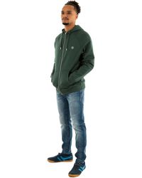 Timberland - Felpa da Uomo con Cappuccio e Zip Exeter River Verde Taglia XXL Codice TB0A2BNB317 - Lyst