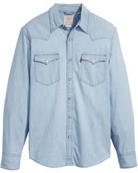 Levi's - Barstow Western Standard Camisetas Woven - Lyst