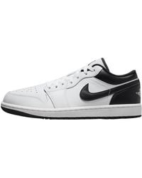Nike - Air Jordan 1 Low Trainers 553558 Sneakers Schuhe - Lyst