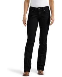 Wrangler - Western Mid Rise Stretch Boot Cut Jean Jeans - Lyst