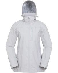 Mountain Warehouse - Rainforest S Jacket -waterproof Rain Coat With Pockets & Adjustable Hem - Lyst