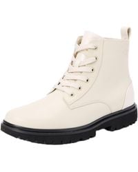 Calvin Klein - Calvin Klein 's Eva Lace Up Boots - Lyst