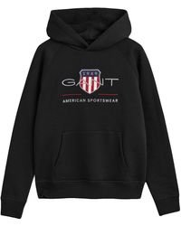 GANT - Reg Shield C-neck Sweatshirt - Lyst