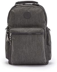 Kipling - OSHO, Rucksack mit funktionellen Taschen, Laptopfach, 42 cm, 25 L, Black Peppery - Lyst