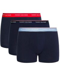 Tommy Hilfiger - 3er-Pack Boxershorts 3P Trunk Wb mit Stretch - Lyst