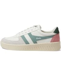 Gola - Grandslam White/Green/Pink Gr. - Lyst