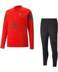 PUMA - AC Mailand Trainingsanzug für Trainingsjacke und Trainingshose | AC Mailand Fanartikel | Fußball Fanartikel - Lyst