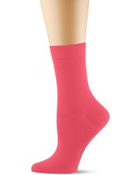 Falke Socken Cotton Touch - Baumwollmischung, 1 Paar, Braun (Pink Up 8218), Größe: 39-42