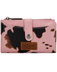 Wrangler - Portafoglio da donna sottile pieghevole porta carte di credito - Lyst