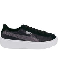 PUMA - Basket Heart Patent Wn's Trainers - Lyst