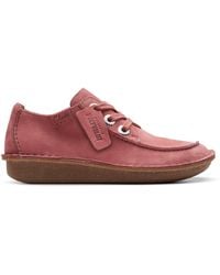 Clarks - Funny Dream Nubuck Shoes In Standard Fit Size 3 - Lyst